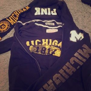 Pink Brand Michigan Jacket and Shirt (Vintage)